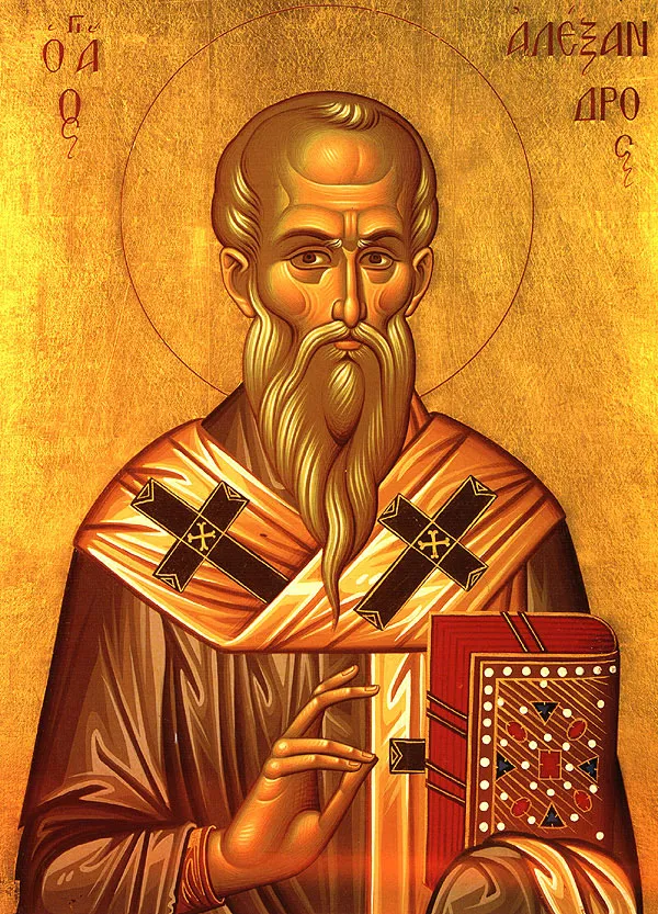 Icoana Sfântul Ierarh Alexandru, Patriarhul Constantinopolului