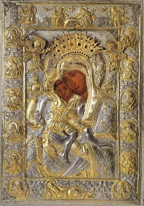 Icoana Maicii Domnului „Axion Estin” (Cuvine-se cu adevărat), Protaton, Muntele Athos